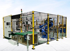 新能源汽车门槛梁机器人螺母凸焊工作站项目介绍