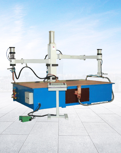 钣金行业双摇臂式平台无痕点焊机