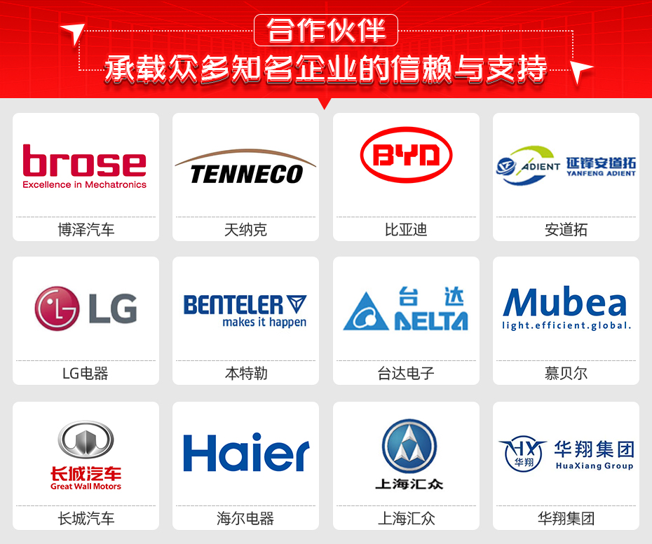 汽车副车架螺母凸焊机详情合作伙伴